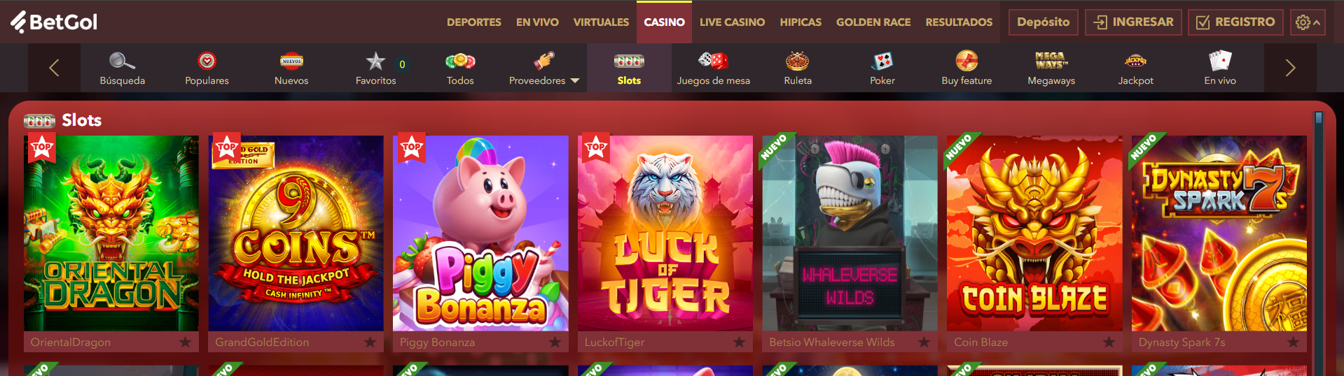 tragamonedas online